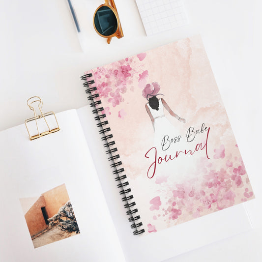 Boss Babe Spiral Notebook - Ruled Line